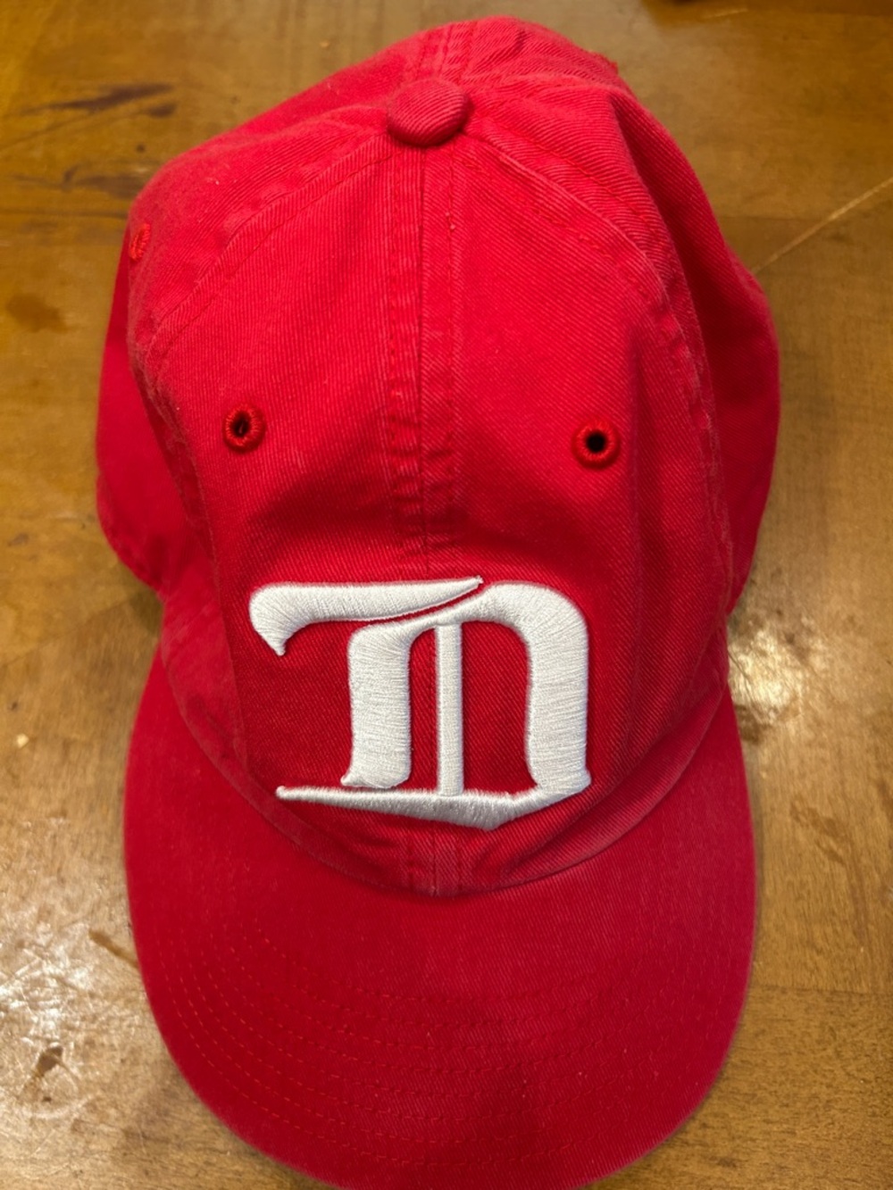 '47 Red Cap with White Side Embroidered Logo